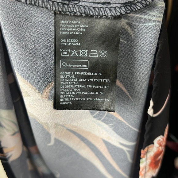 H&M Orchid Floral Dress Size 8 - Picture 13 of 13